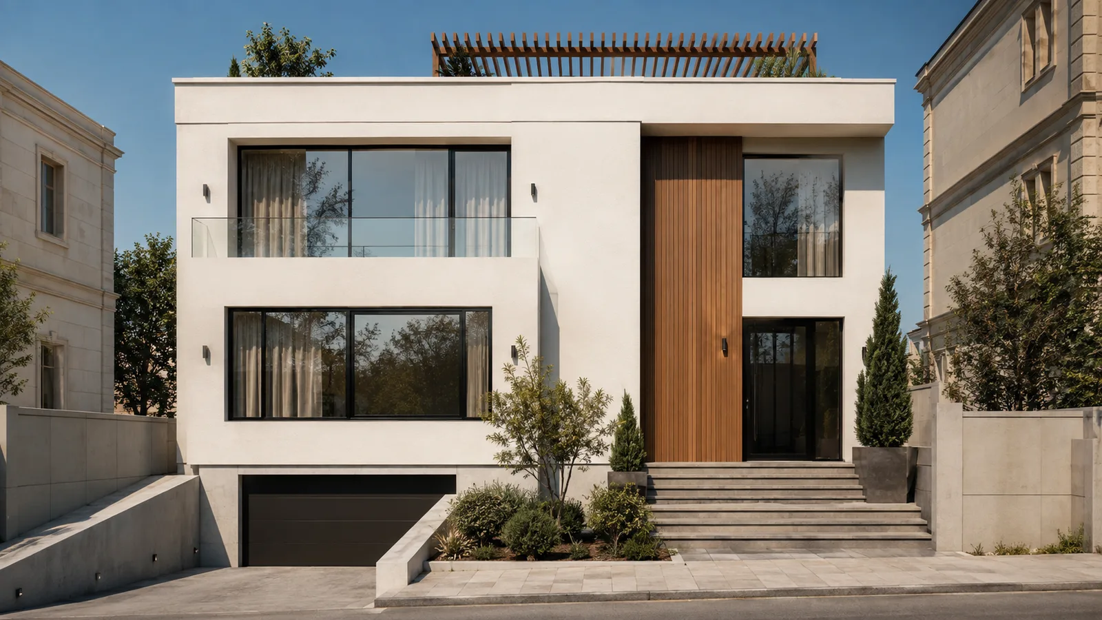 Mirvari — Ağ Minimalizm, Bakı, Novxanı